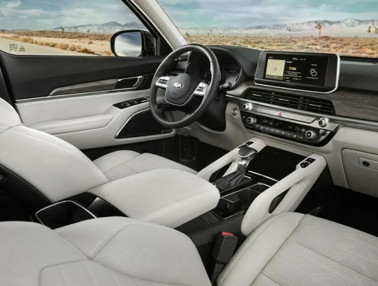 2025 Kia Telluride SX X Pro Interior 768x582 